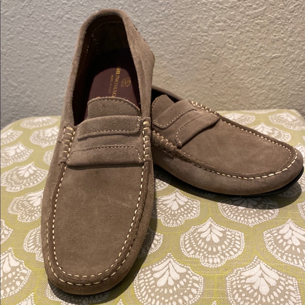 New Bruno Magli Men's Xane Slip On Driving Moccasin Shoes